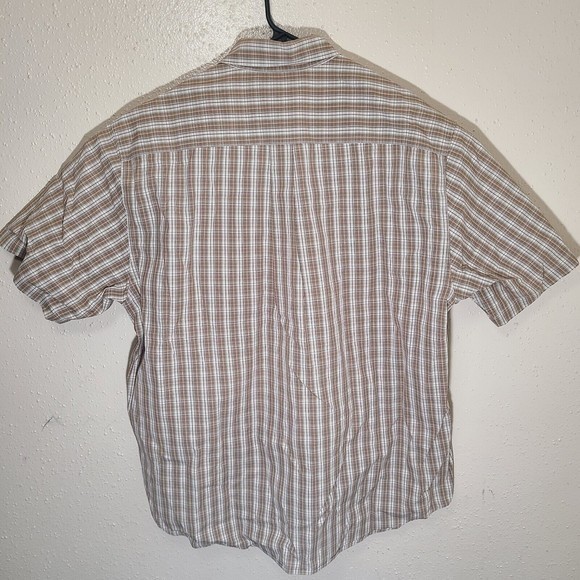 Carhartt XL Mens Button Down Short Sleeve Green - Picture 2 of 8